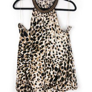 LANE BRYANT Womens Sexy Animal Print Top 18/20